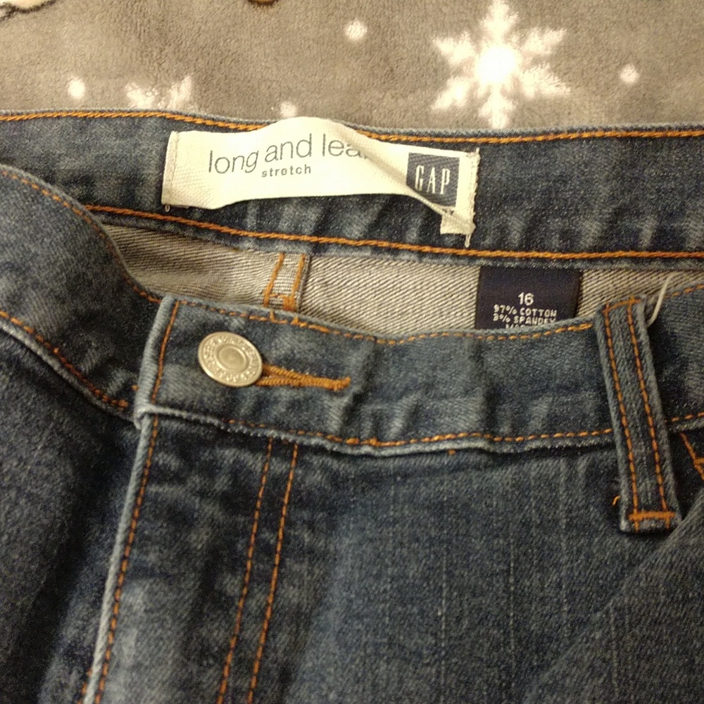 Gap jeans Size 16
